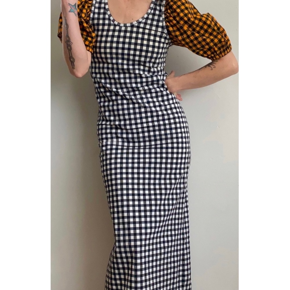 Kenzo 2019 Gingham Seersucker Dress